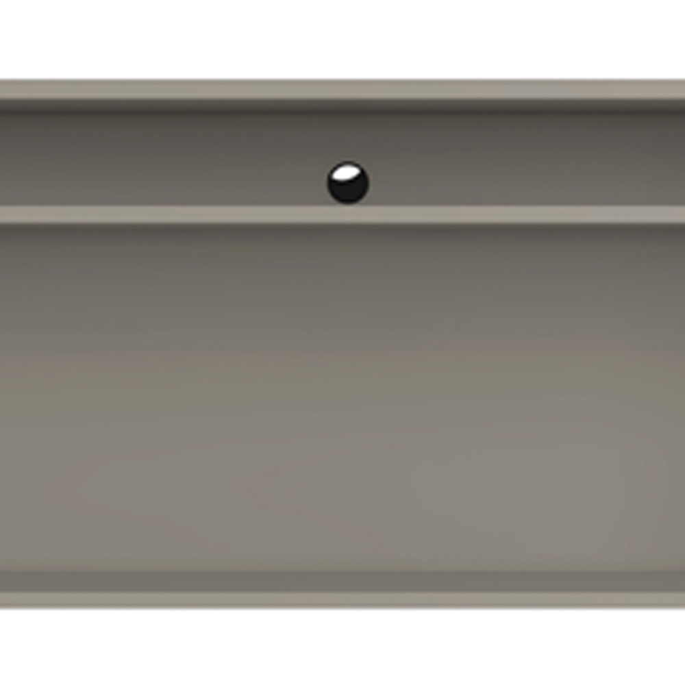 Rack Para Sala de Estar TV 75 Pol 4 Portas Brise Pés Industrial Dourado Alef I03 Grigio - Lyam Decor