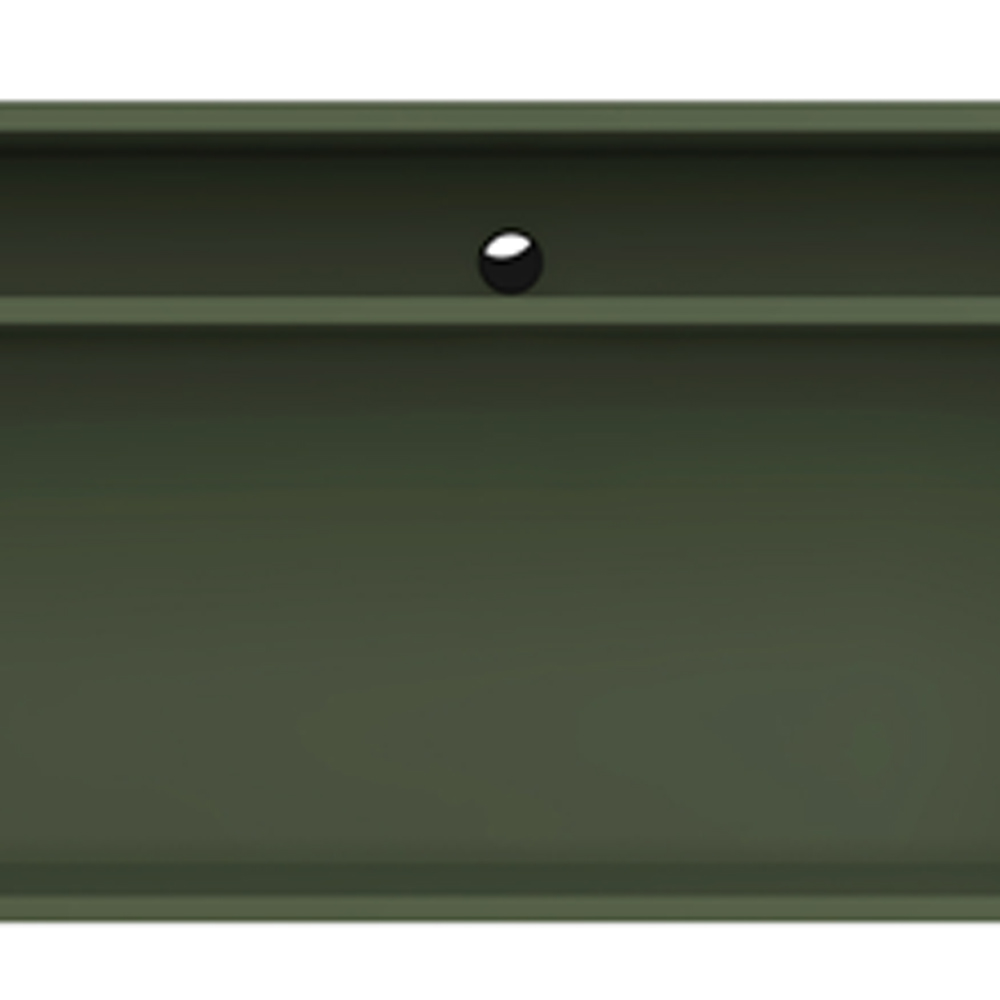 Rack Para Sala de Estar TV 75 Pol 4 Portas Brise Pés Industrial Preto Alef I03 Musgo - Lyam Decor