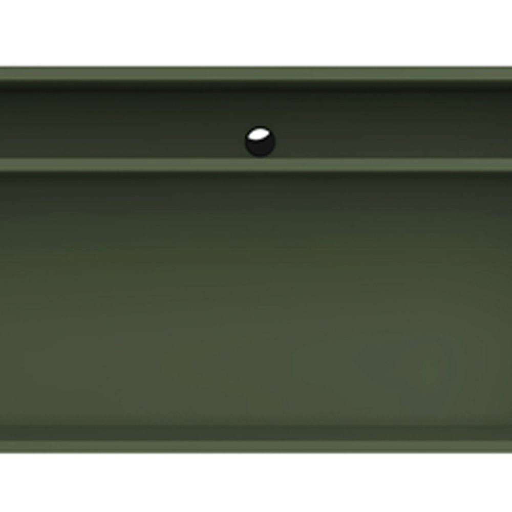 Rack Para Sala de Estar TV 75 Pol 4 Portas Pés Industrial Preto Alef I03 Musgo - Lyam Decor