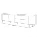 Rack Para Sala de Estar TV 75 Pol Orgânico Dion D05 Bali Cedro - Lyam Decor
