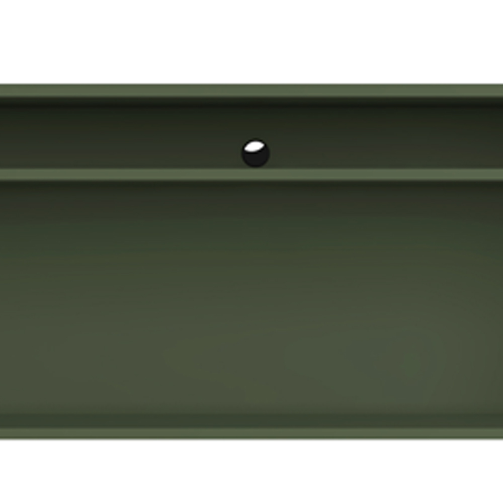 Rack Para Sala de Estar TV 85 Pol 4 Portas Pés Industrial Preto Alef I03 Musgo - Lyam Decor