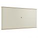 Rack Sala Com Painel Para TV 75 Pol 4 Portas 220cm Pés Preto Clio I03 Louro Luna - Lyam