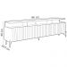 Rack Sala Com Painel Para TV 75 Pol 4 Portas Brise 180cm Pés Dourado Clio I03 Louro Luna - Lyam
