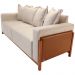 Sofá 04 Lugares Para Sala De Estar 238 cm Khali B04 Linho Bege Couríssimo Whisky - Lyam