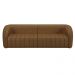 Sofá 05 Lugares Para Sala De Estar 332 cm Lazio M03 Couríssimo Whisky - Lyam Decor