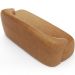 Sofá 2 Lugares Curvo Orgânico Para Sala Living 150cm Barolo L06 Couríssimo Camel - Lyam Decor