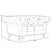 Sofá 2 Lugares Para Sala de Estar Império 150 cm D02 Bouclê Creme C-54 - Lyam Decor