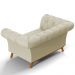 Sofá 2 Lugares Para Sala de Estar Império 150 cm D02 Corano Bege C-26 - Lyam Decor