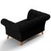 Sofá 2 Lugares Para Sala de Estar Império 150 cm D02 Linho Chumbo D-465 - Lyam Decor