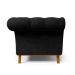 Sofá 2 Lugares Para Sala de Estar Império 150 cm D02 Linho Chumbo D-465 - Lyam Decor