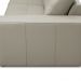 Sofá 2 Lugares Para Sala de Estar Living 150cm Vienne L06 Couro Pérola - Lyam Decor