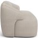 Sofá 3 Lugares Curvo Orgânico Para Sala Living 180cm Barolo L06 Linho Bege TC1-102 - Lyam Decor