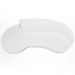 Sofá 3 Lugares Curvo Sala de Estar Living Firenze Direito D02 Corano Branco 210 cm C-12 - Lyam