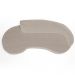 Sofá 3 Lugares Curvo Sala de Estar Living Firenze Direito D02 Veludo Champagne 210 cm C-68 - Lyam