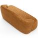 Sofá 3 Lugares Orgânico Para Sala Living 180cm Barolo L06 Couríssimo Whisky - Lyam Decor