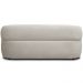 Sofá 3 Lugares Orgânico Sala de Estar Living 170cm Carmen F04 Bouclê Bege - Lyam Decor