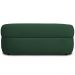 Sofá 3 Lugares Orgânico Sala de Estar Living 170cm Carmen F04 Veludo Verde - Lyam Decor