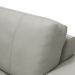 Sofá 3 Lugares Para Sala de Estar Living 205cm Aurora L06 Couro Pérola - Lyam Decor