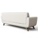 Sofá 3 Lugares Sala de Estar Miami 210 cm D02 Linho Cru A-430 - Lyam Decor