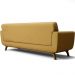 Sofá 3 Lugares Sala de Estar Miami 230 cm D02 Veludo Mostarda B-279 - Lyam Decor