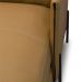 Sofá 3 Lugares com Chaise Direito Sala Living 230cm Amábile L06 Couro Marrom Claro - Lyam Decor