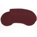 Sofá 4 Lugares Curvo Sala de Estar Living Firenze Direito D02 Veludo Marsala 260 cm C-278 - Lyam