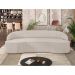 Sofá 4 Lugares Curvo Sala de Estar Living Lótus D02 Linho Bege 280 cm D-463 - Lyam