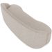 Sofá 4 Lugares Curvo Sala de Estar Living Lótus D02 Linho Bege 280 cm D-463 - Lyam