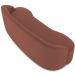 Sofá 4 Lugares Curvo Sala de Estar Living Lótus D02 Veludo Canela 280 cm C-276 - Lyam