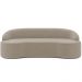 Sofá 4 Lugares Curvo Sala de Estar Living Lótus D02 Veludo Champagne 230 cm C-68 - Lyam