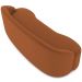 Sofá 4 Lugares Curvo Sala de Estar Living Lótus D02 Veludo Telha 280 cm C-262 - Lyam