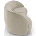 Sofá 4 Lugares Para Sala Living Orgânico 288cm Eron M03 Veludo Bege - Lyam Decor