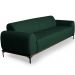Sofá 4 Lugares Para Sala de Estar Molino 280 cm D02 Linho Verde Musgo C-117 - Lyam Decor
