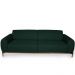 Sofá 4 Lugares Para Sala de Estar Molino 280 cm D02 Linho Verde Musgo C-117 - Lyam Decor