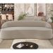 Sofá 5 Lugares Curvo Sala de Estar Living Lótus D02 Veludo Champagne 300 cm C-68 - Lyam