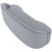 Sofá 5 Lugares Curvo Sala de Estar Living Lótus D02 Veludo Cinza 300 cm C-317 - Lyam