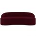 Sofá 5 Lugares Curvo Sala de Estar Living Lótus D02 Veludo Marsala 300 cm C-278 - Lyam