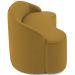 Sofá 5 Lugares Curvo Sala de Estar Living Lótus D02 Veludo Mostarda 300 cm C-279 - Lyam