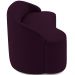 Sofá 5 Lugares Curvo Sala de Estar Living Lótus D02 Veludo Roxo 300 cm C-292 - Lyam