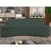 Sofá 5 Lugares Sala de Estar Cancún D02 Linho Verde Musgo 300 cm C-117 - Lyam Decor