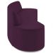Sofá 5 Lugares Sala de Estar Cancún D02 Veludo Roxo 300 cm C-292 - Lyam Decor