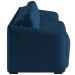 Sofá Cama para Sala de Estar 2 Lugares 176cm Montserrat K01 Veludo Azul Marinho - Lyam Decor