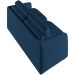 Sofá Cama para Sala de Estar 2 Lugares 176cm Montserrat K01 Veludo Azul Marinho - Lyam Decor