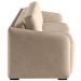 Sofá Cama para Sala de Estar 2 Lugares 176cm Montserrat K01 Veludo Bege - Lyam Decor