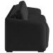 Sofá Cama para Sala de Estar 2 Lugares 176cm Montserrat K01 Veludo Preto - Lyam Decor