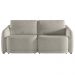 Sofá Cama para Sala de Estar 2 Lugares 196cm Montserrat K01 Bouclê Bege - Lyam Decor