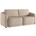 Sofá Cama para Sala de Estar 2 Lugares 196cm Montserrat K01 Linho Bege - Lyam Decor