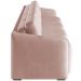 Sofá Cama para Sala de Estar 4 Lugares 316cm Montserrat K01 Veludo Rosê - Lyam Decor