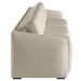 Sofá Cama para Sala de Estar 4 Lugares 336cm Montserrat K01 Linho Bege - Lyam Decor