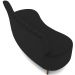 Sofá Chaise Living 2 Lugares 135cm Para Sala Cayman K01 Veludo Preto - Lyam Decor
